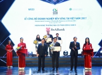 SeABank lọt Top 100 doanh nghiệp phát triển bền vững Việt Nam 2017