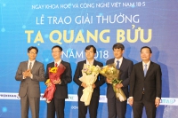 3 nhà khoa học đạt Giải thưởng Tạ Quang Bửu 2018