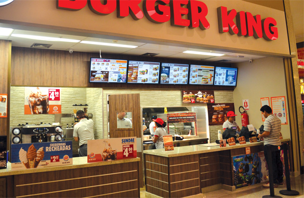 Một cửa hàng nhượng quyền của Burger King.