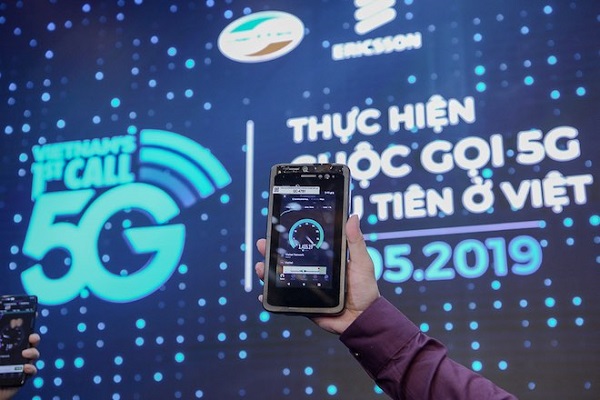 Cuộc gọi đầu tiên trên mạng 5G đã được Viettel thực hiện tại Việt Nam.
