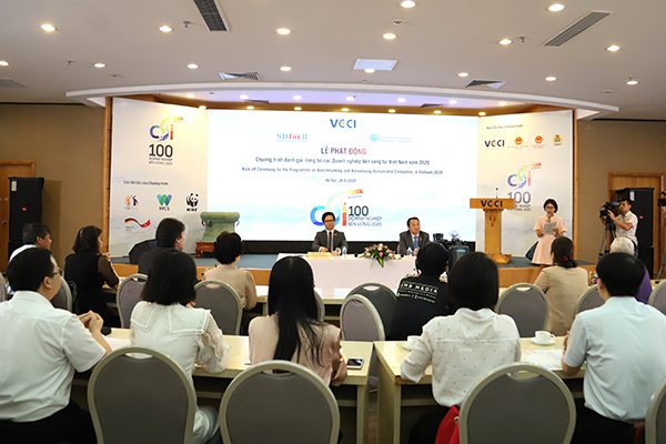 Sáng ngày 21/5, VCCI, VBCSD chính thức phát động Chương trình đánh giá, công bố các Doanh nghiệp bền vững tại Việt Nam năm 2019.