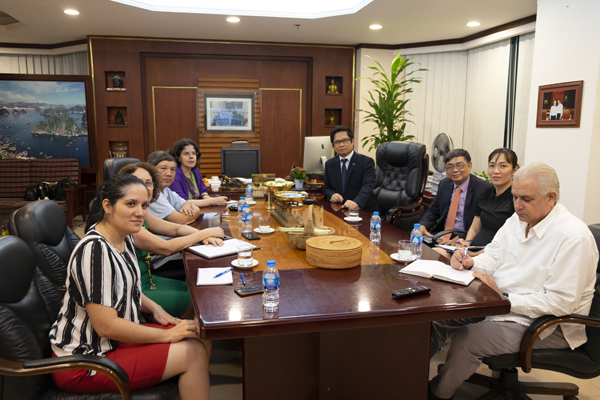 VCCI hi vọng cuối năm 2020 sẽ có thể tổ chức Diễn đàn Doanh nghiệp Việt Nam - Cuba.