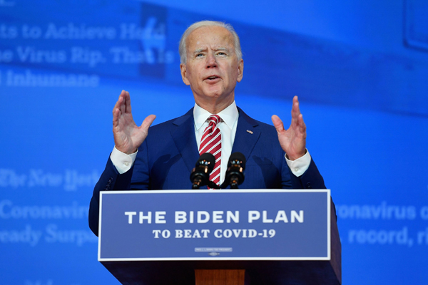 Nhà đầu tư đặt cược vào các kế hoạch cứu trợ của ổng Joe Biden