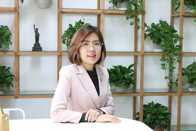 Bà Nguyễn Quỳnh Dương - CEO của Nhanh.vn