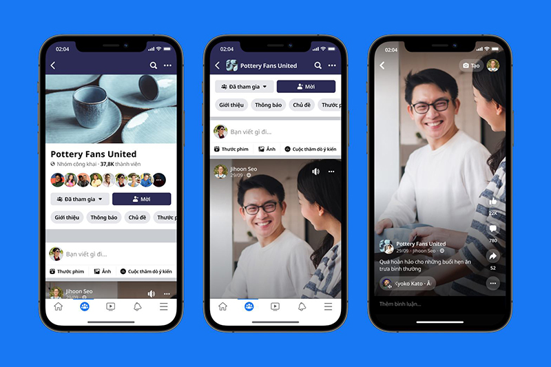 Người dùng Việt Nam sẽ sớm được cập nhật đầy đủ các tính năng Facebook Reels.