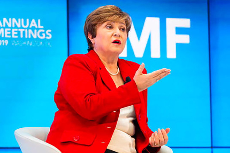 Giám đốc điều hành Quỹ Tiền tệ Quốc tế (IMF), bà Kristalina Georgieva