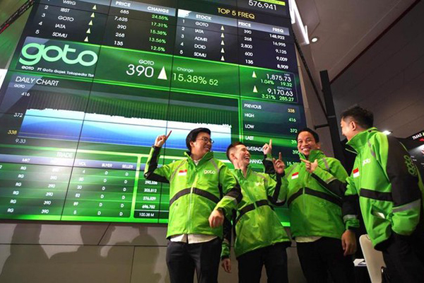 Thành công của đợt IPO của GoTo đã đi vào lịch sự Indonesia.