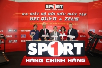 Công ty TNHH Thể thao Đức Trung (Sport1) ra mắt máy tập HecQuyn & Zeus tích hợp công nghệ số