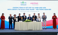 Viettel cộng hưởng sức mạnh chuyển đổi số cho Tân Cảng Sài Gòn và Nova Group