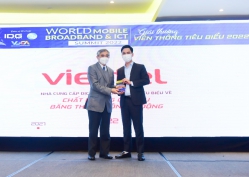 Viettel đạt giải thưởng Nhà cung cấp dịch vụ viễn thông băng thông rộng di động