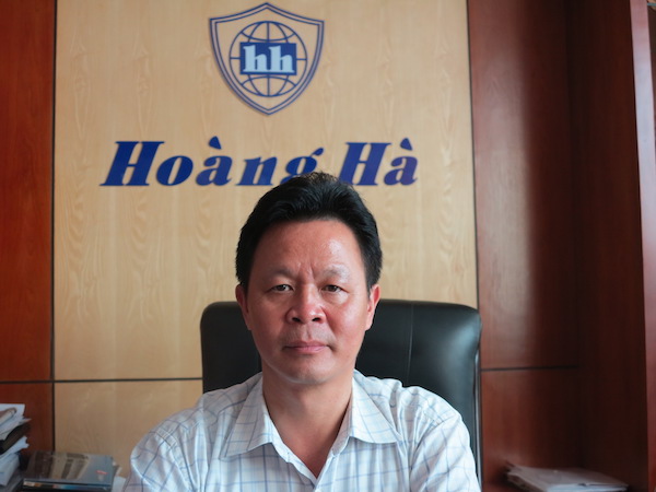 Ông Lưu Huy Hà, Chủ tịch HĐQT, TGĐ Công ty CP Hoàng Hà