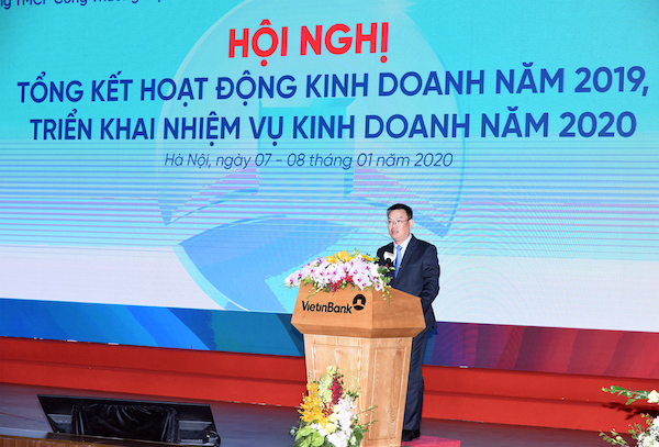 ông Trần Minh Bình, Tổng Giám đốc VietinBank
