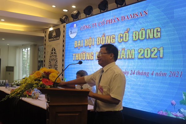 ông Vu Huy Đồng, Chủ tịch HQQT Công ty Cổ phần DamSan