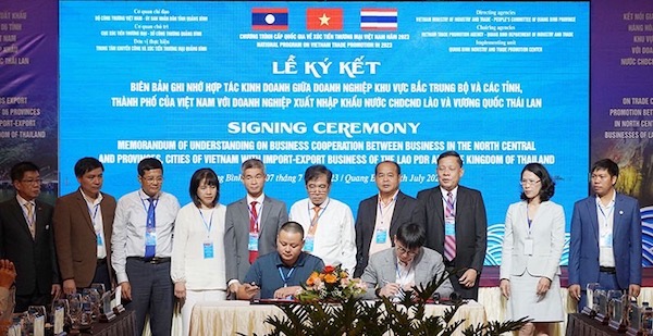 hội nghị “Xúc tiến đầu tư, thương mại, du lịch Hà Nội và các tỉnh miền Trung kết nối cùng phát triển - Link to Grow” và kết nối giao thương giữa tổ chức, doanh nghiệp, nhà đầu tư tại tỉnh Quảng Bình