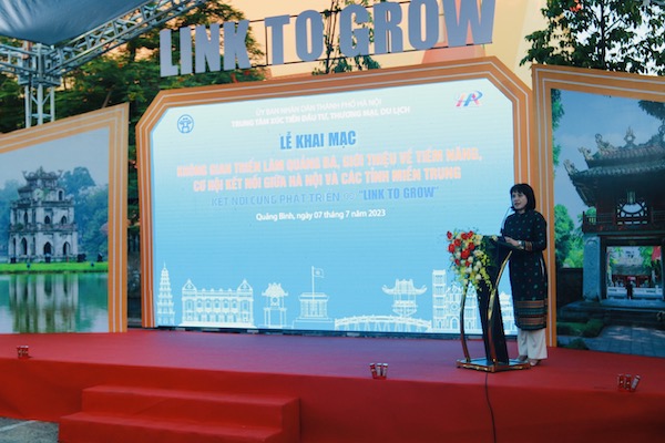 bà Nguyễn Thị Mai Anh, Phó Giám đốc Trung tâm, Xúc tiến Đầu tư, Thương mại, Du lịch Thành phố Hà Nội (HPA)
