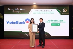 VietinBank giành giải thưởng Top 3 doanh nghiệp niêm yết 2023