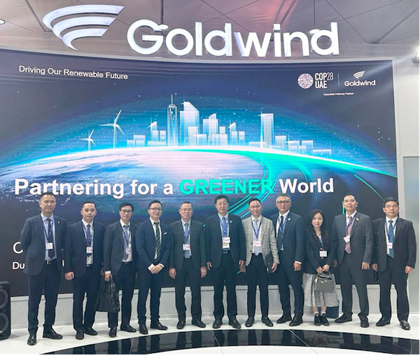 VietinBank và Goldwind thảo luận hợp tác để thúc đẩy năng lượng điện gió tại Việt Nam