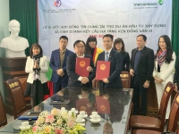 Vietcombank Thanh Xuân tài trợ 400 tỷ đồng cho Dự án Khu công nghiệp Đồng Văn III
