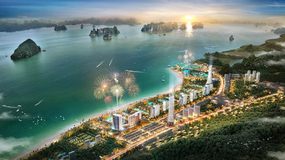 Sonasea Vân Đồn Harbor City - một trong những dự án trọng điểm được Tập đoàn CEO triển khai xây dựng trong năm 2020