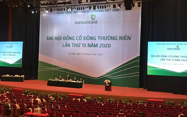 ĐHĐCĐ Vietcombank đã được tổ chức thành công trong sáng ngày 26/6