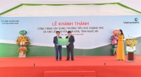 Vietcombank tài trợ 15 tỷ đồng kinh phí xây dựng trường Hoàng Trù (Nghệ An)