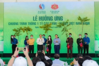 Vietcombank đồng hành cùng chương trình trồng 1 tỷ cây xanh – vì một Việt Nam xanh