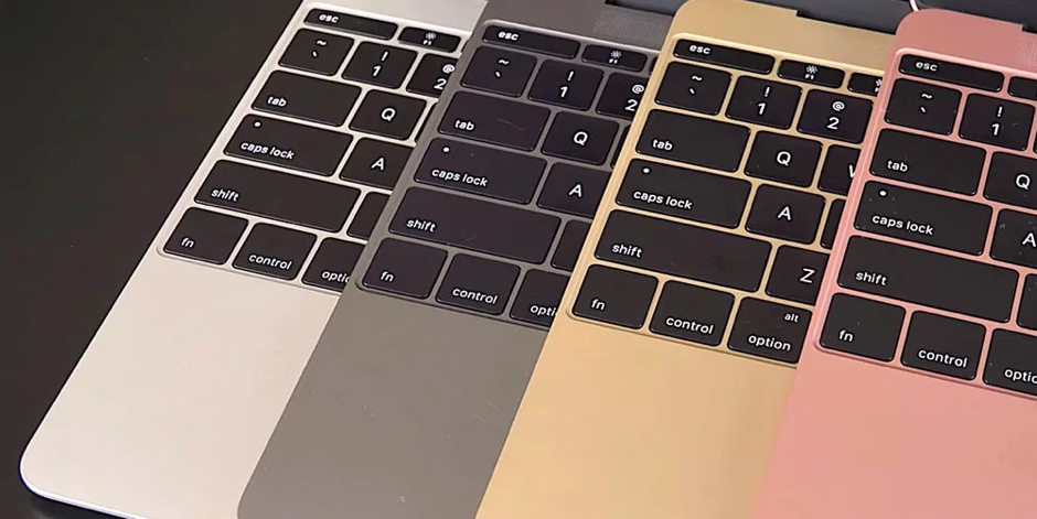 MacBook 12 inch 2017 sở hữu thiết kế sang trọng, đa dạng về màu sắc