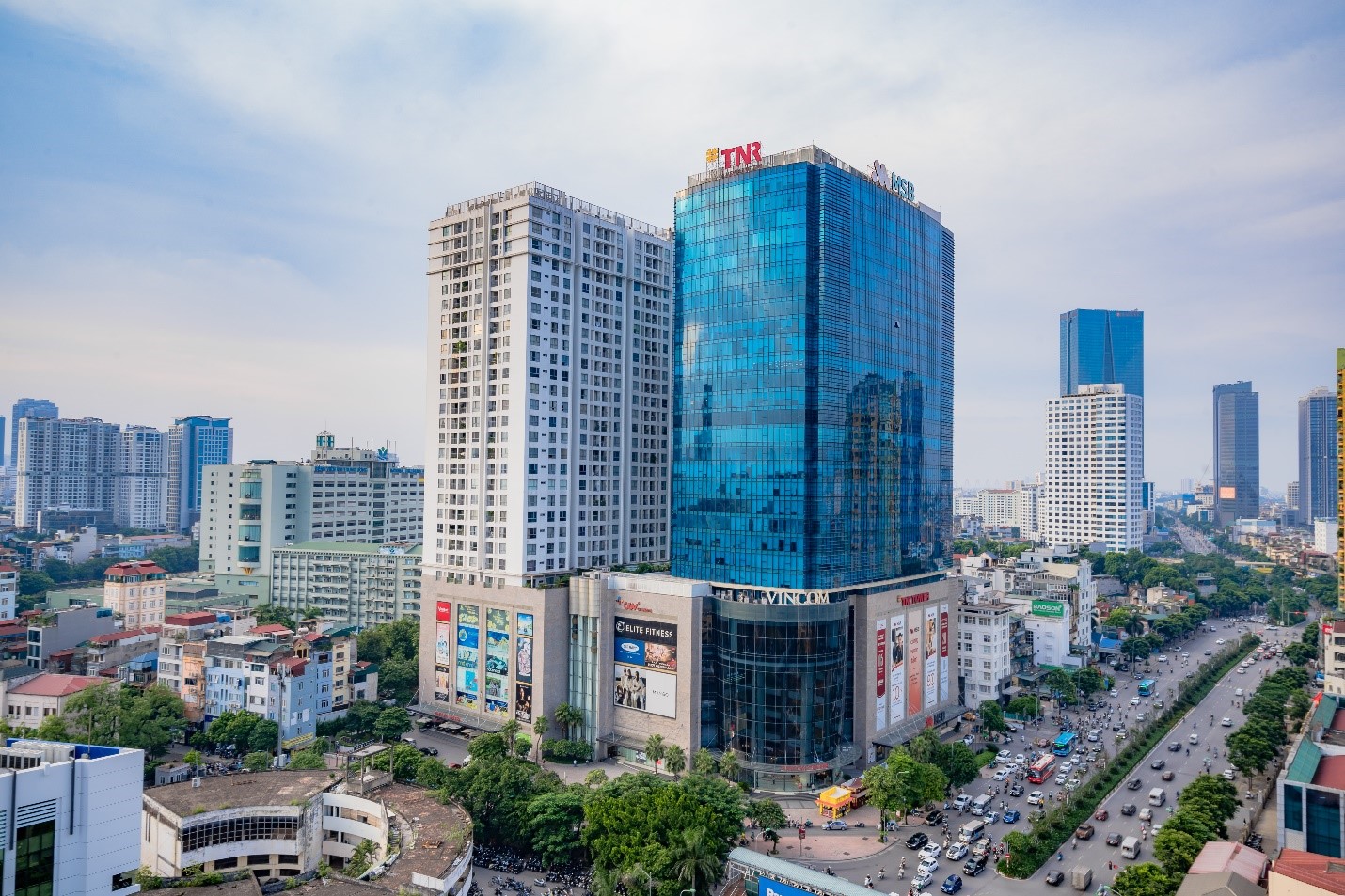 Văn phòng hạng A TNR Tower (54A Nguyễn Chí Thanh, Hà Nội) miễn phí thuê lên đến 12 tháng