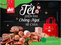 Xúc xích Đức Việt ra mắt sét quà Tết 2022