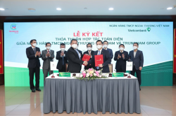 Vietcombank và Trung Nam Group ký kết thỏa thuận hợp tác toàn diện