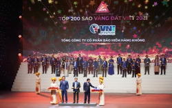 VNI nhận giải thưởng Sao Vàng Đất Việt 2021