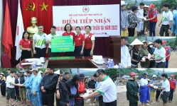 PVFCCo hỗ trợ đồng bào vùng lũ Kỳ Sơn, Nghệ An