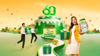 Vietcombank tung ưu đãi dịp sinh nhật 60 năm