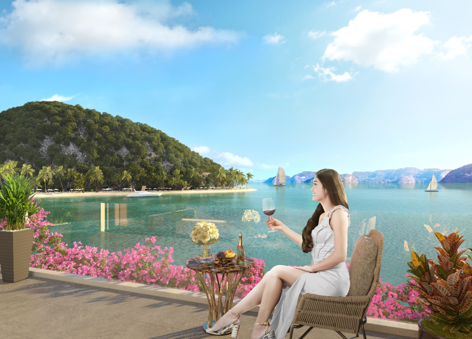 Tổ hợp nghỉ dưỡng 5 sao quốc tế Crystal Holidays Harbour Vân Đồn hướng tầm nhìn ôm trọn vịnh Bái Tử Long