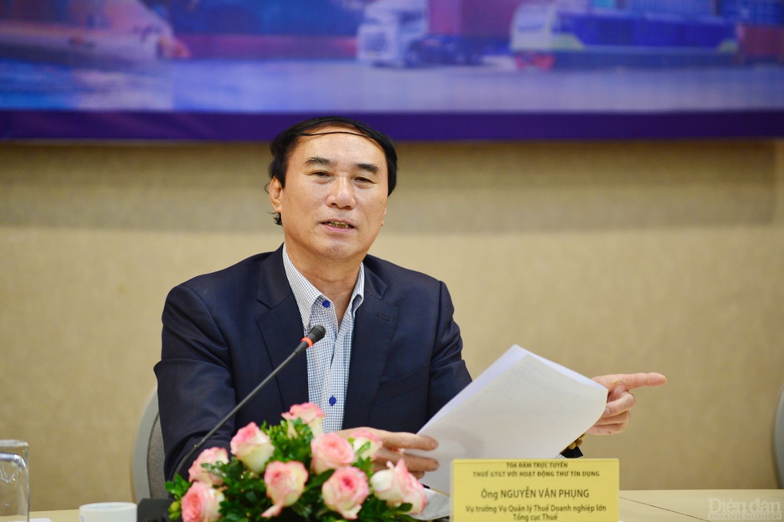 Ông Nguyễn Văn Phụng, nguyên Vụ trưởng Vụ Quản lý thuế doanh nghiệp lớn (Tổng Cục thuế, Bộ Tài chính)