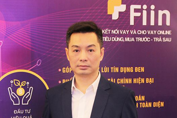 Ông Trần Việt Vĩnh, nhà sáng lập kiêm CEO Fiin