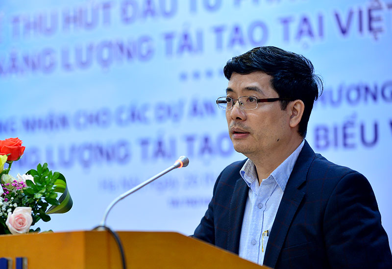 ông Nguyễn Ninh Hải, Trưởng phòng năng lượng mới và Năng lượng tái tạo, Cục Điện lực và Năng lượng tái tạo (Bộ Công Thương)