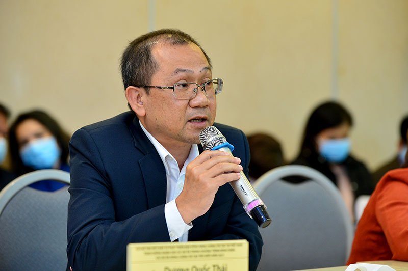 ông Dương Quốc Thái, Phó tổng giám đốc vận hành Tập đoàn Super Energy, nhà máy điện mặt trời Lộc Ninh