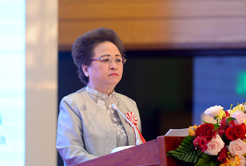 Bà Nguyễn Thị Nga, Chủ tịch HĐQT Ngân hàng Seabank, Chủ tịch HĐQT Tập đoàn BRG, Uỷ viên Ban chấp hành VCCI