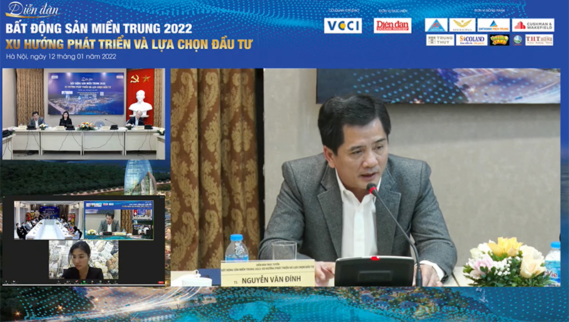 Ông Nguyễn Văn Đính, Phó chủ tịch Hiệp hội Bất động sản Việt Nam 
