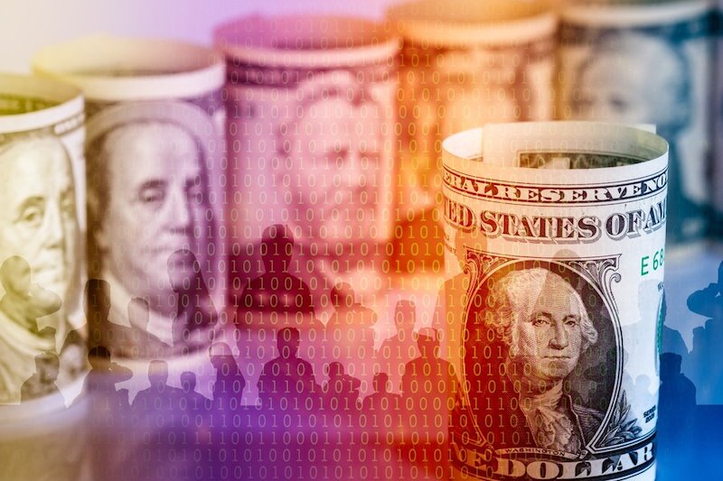 Cục Dự trữ Liên bang Hoa Kỳ đang tìm cách tăng cường vai trò quốc tế của đồng đô la thông qua một loại tiền tệ kỹ thuật số của ngân hàng trung ương. Ảnh: Shutterstock