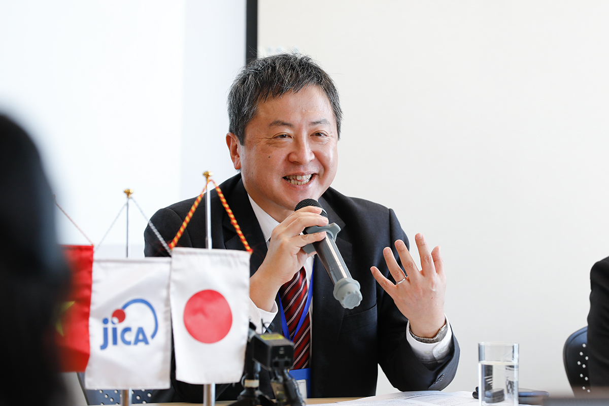 Ông Shimizu Akira, Trưởng Đại diện Văn phòng JICA Việt Nam