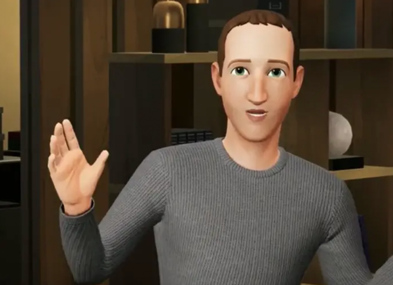 Tỷ phú Mark Zuckerberg khoe ảnh đại diện đầy đủ tại sự kiện Meta Connect (Nguồn: Meta)