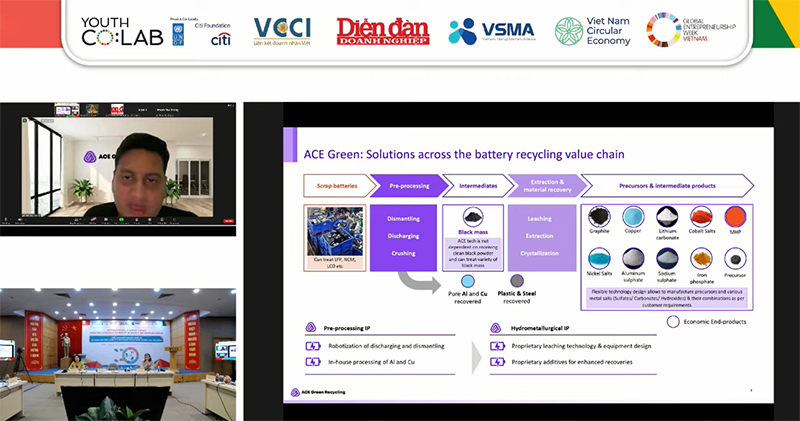 Ông Nishchay Chadha, Thành viên hội đồng tư vấn kinh doanh ASEAN, Điều hành công ty ACE Green Recycling