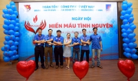 PV GAS cụm Bà Rịa - Vũng Tàu hưởng ứng phong trào Hiến máu Nhân đạo