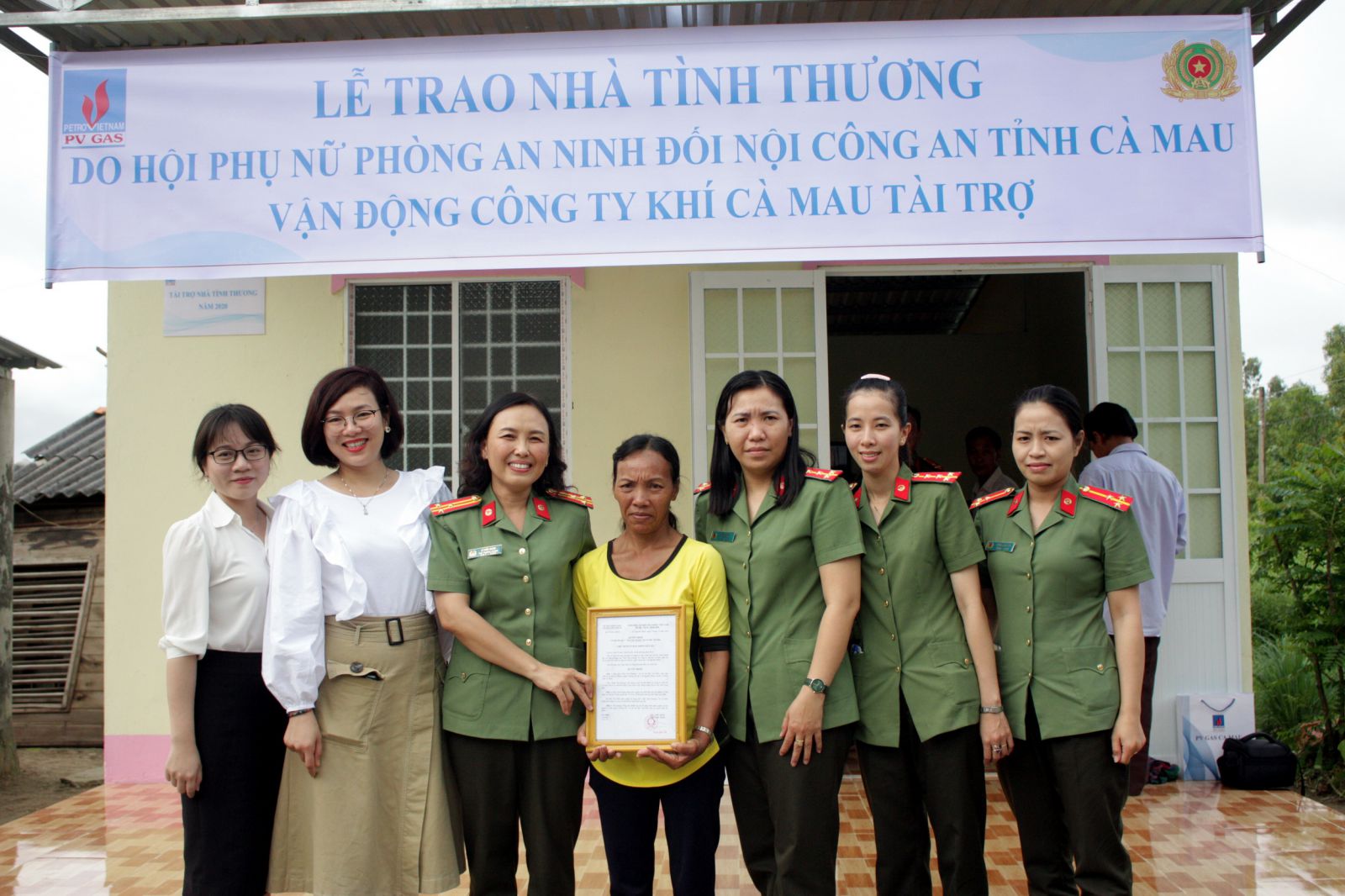 KCM phối hợp trao tặng nhà tình thương tại huyện U Minh, tỉnh Cà Mau