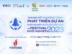 Chung kết chương trình phát triển dự án khởi nghiệp quốc gia 2022 và Festival khởi nghiệp 2023