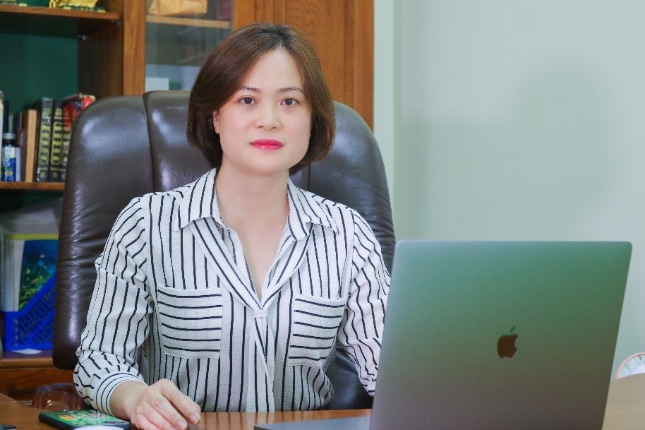 Bà Bùi Thị Hậu - Giám đốc Công ty Nam Việt F&B