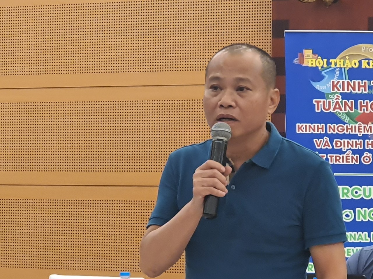 Ông Trần Đức Vượng, Chủ tịch Chi hội Nhựa tái sinh Việt Nam