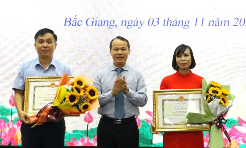  Ban Quản lý các KCN tỉnh Bắc Giang là đơn vị xuất sắc giành giải Nhất tập thể của cuộc thi